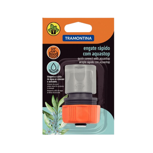 ENGATE RÁPIDO COM AQUASTOP 5/8 E 3/4