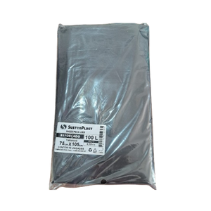 SACO DE LIXO PRETO - 100L / 10un