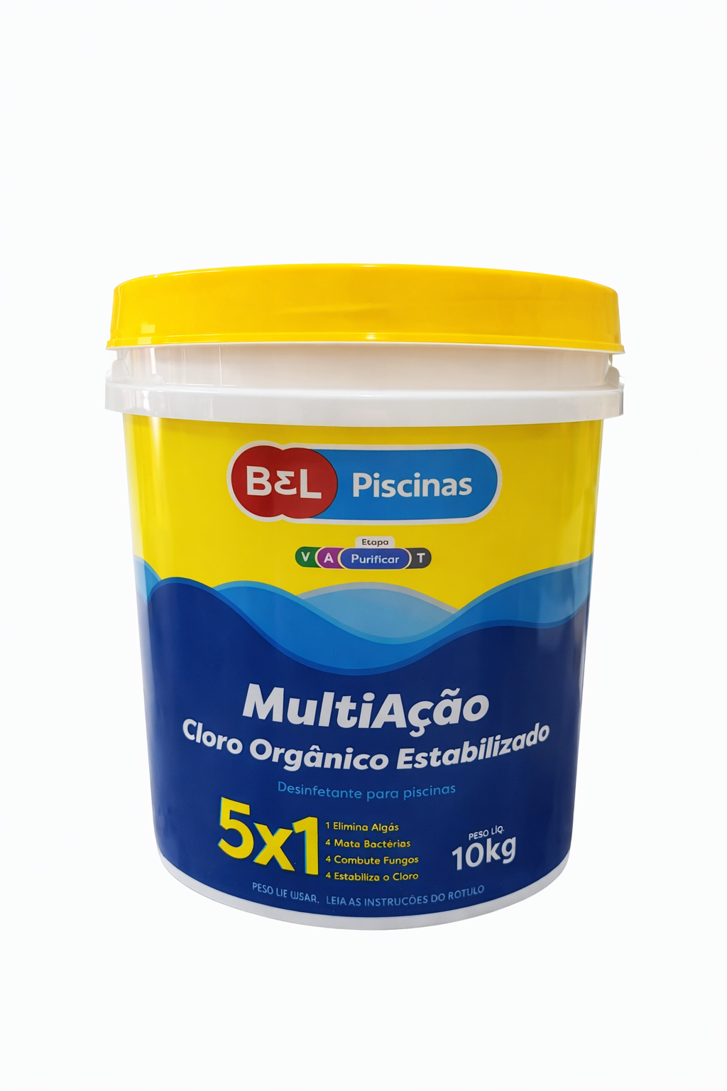 Cloro MultiAção 5x1 – 10kg (Bel Piscinas)