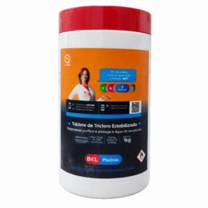 Tablete de Tricloro Estabilizado – 1kg (Bel Piscinas)