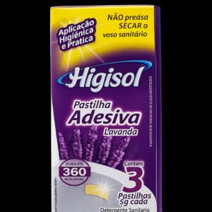 Higisol Pastilha Adesiva Lavanda