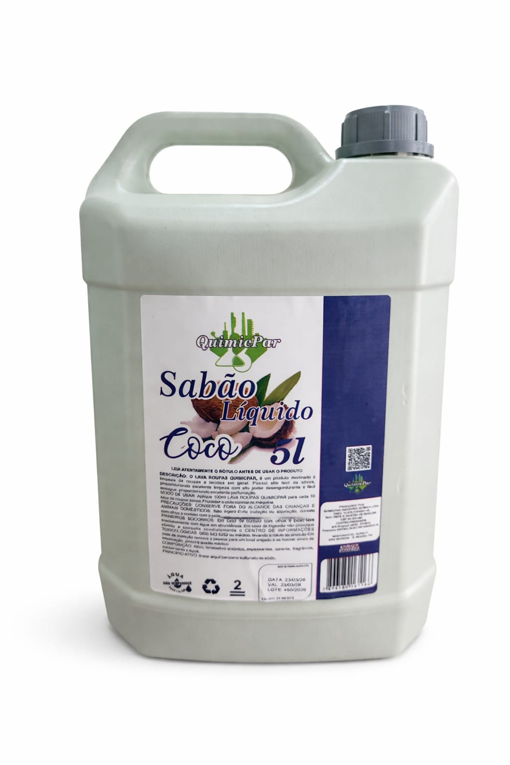 Lava Roupa Líquido de Coco 5L – QuimicPar