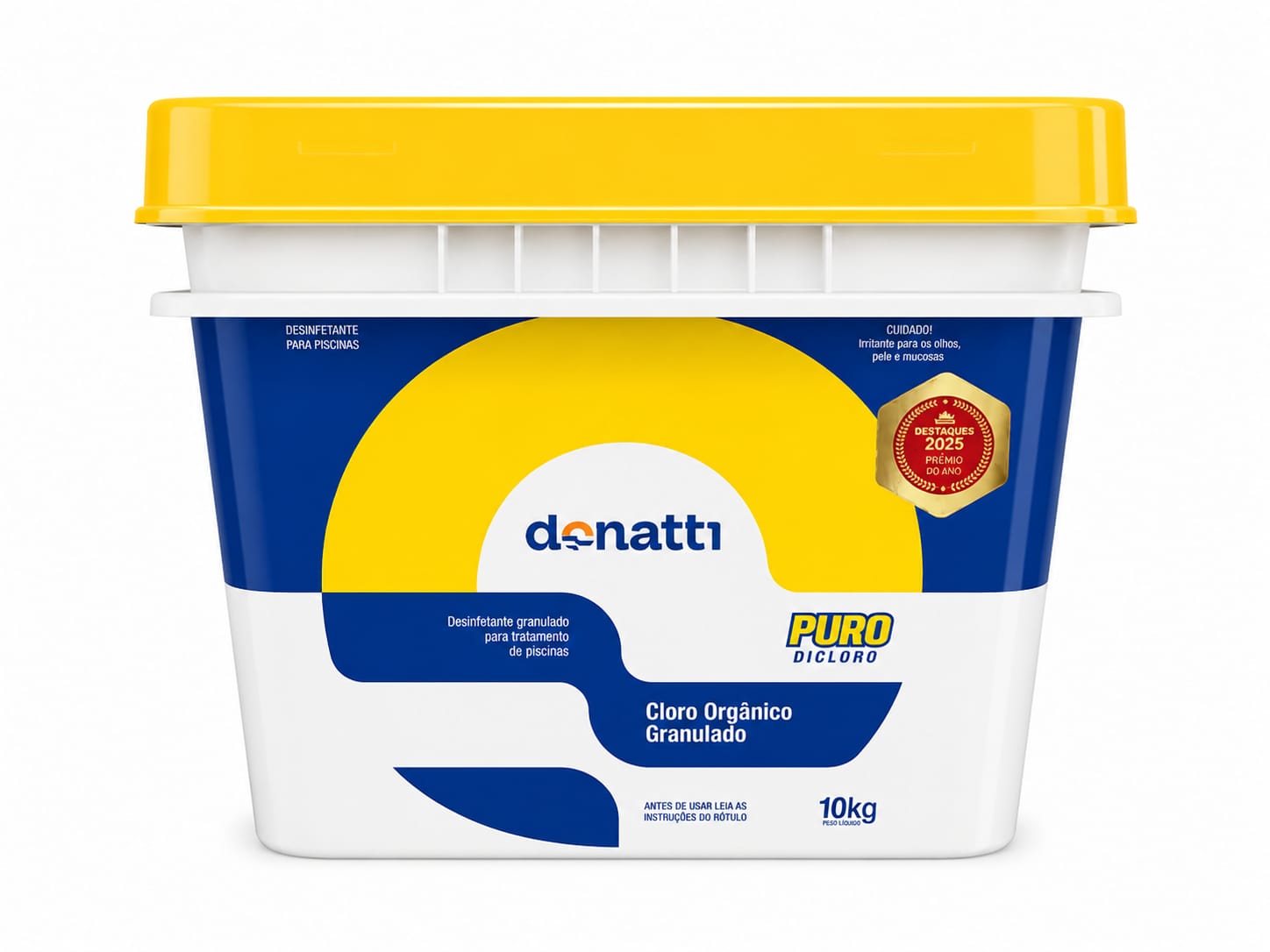 Cloro Orgânico Granulado Donatti Puro Dicloro – 10kg
