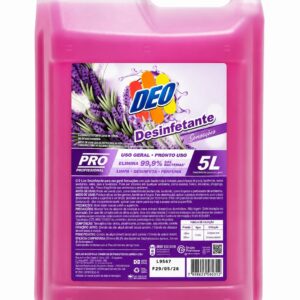 Desinfetante Deo Sensações Lavanda – 5 Litros