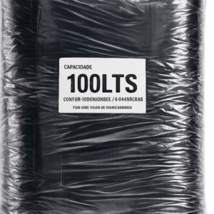 SACO DE LIXO PRETO 100L / 100un