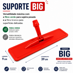 Suporte BIG para Fibra de Limpeza / sem o cabo