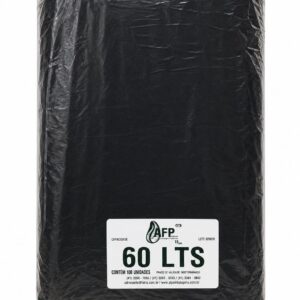 Saco de lixo 60 Litros/100 unidades