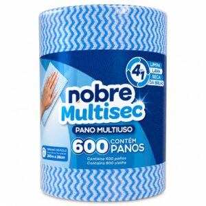 Pano Multiuso Nobre Multisec – Rolo com 600 Panos